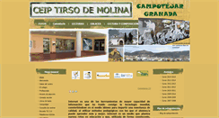 Desktop Screenshot of colegiocampotejar.com